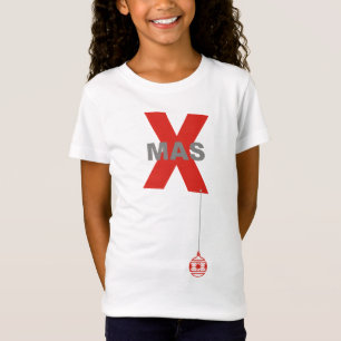 Camiseta Diversão de Natal - Tipo de Natal e Enfeite de Árv