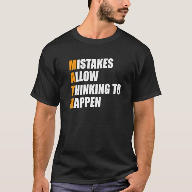 Camiseta Diversão de Nerd de Matemática 2 (Frente)