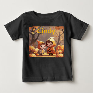 Camiseta Diversão de outono com um amigo