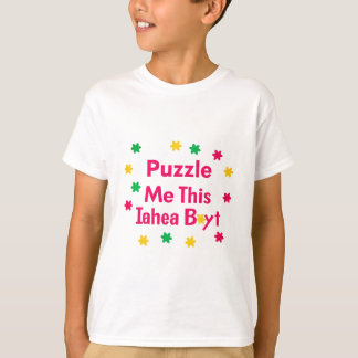 Camiseta Diversão De Quebra-cabeça Para Mim No Primeiro Dia