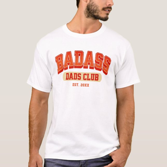 Camiseta Diversão de Trendência Legal do Clube de Pai de Ba (Frente)