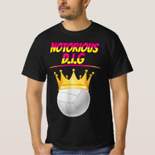 Camiseta Diversão de Voleibol Notória de Porte Sarcástico