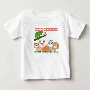 Camiseta Diversão de Zoo