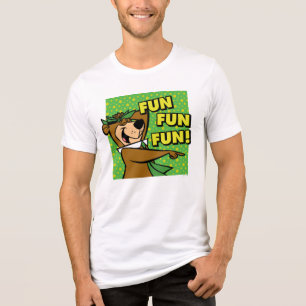Camiseta Diversão divertida do Yogi Bear
