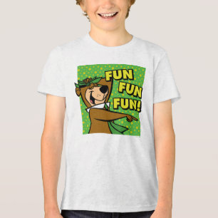 Camiseta Diversão divertida do Yogi Bear