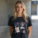 Camiseta Diversão do álbum de fotografias do Scrapbook, dep<br><div class="desc">O caderno de fotos de álbuns de álbuns divertidos e agora formando t-shirt. O design é feito para se parecer com um caderno de recortes. Adicione sua foto de formando a este álbum de fotos divertidas. Também projetamos adesivos e setas divertidos para criar um álbum de fotos de rabiscos divertidos....</div>