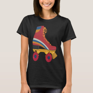 Camiseta Diversão do cilindro retrorreflector Patinando 70s