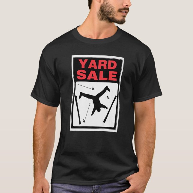 Camiseta Diversão Do Esqui Yard Venda Skier E Gear Em Todo  (Frente)