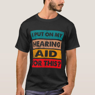 Camiseta Diversão do orgulho surdo Sinal de consciência Lín