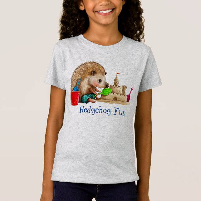 Camiseta Diversão do Ouriço (Frente)