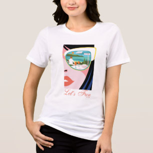 Camiseta Diversão do vamos - O Lotus Branco