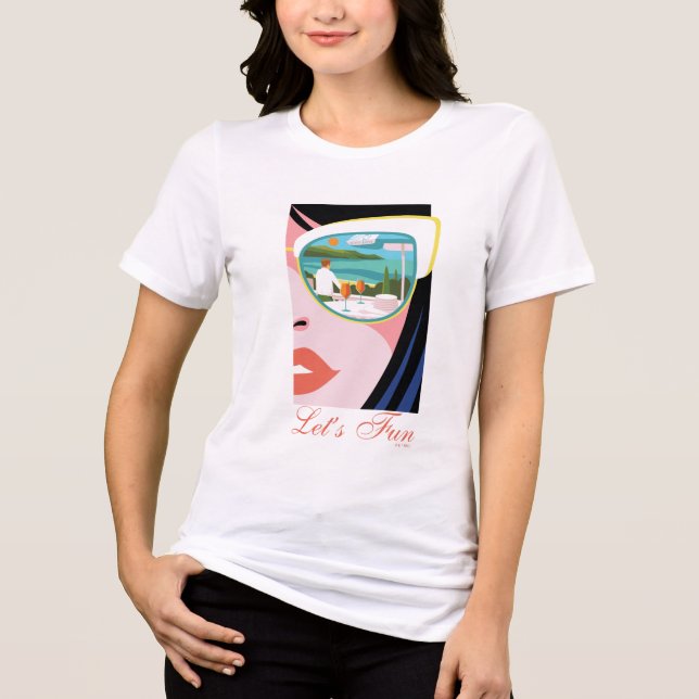 Camiseta Diversão do vamos - O Lotus Branco (Frente)
