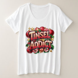 Camiseta Diversão do viciado em Tinsel
