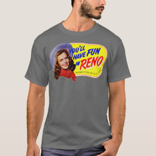 Camiseta Diversão dos anos 40 em Reno Nevada