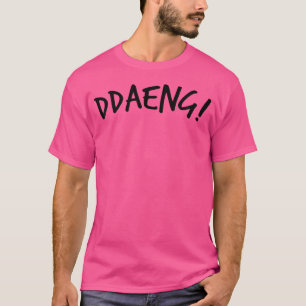 Camiseta Diversão E Legal Expressão De Ddaeng Do Exército K