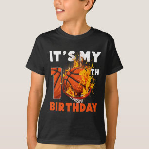 Camiseta Diversão É o meu 10º Aniversário, 10 Anos