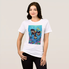 Camiseta Diversão em Família com Mergulho Submarino