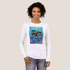 Camiseta Diversão em Família com Mergulho Submarino