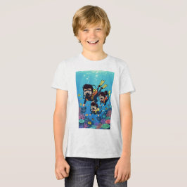 Camiseta Diversão em Família com Mergulho Submarino