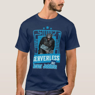 Camiseta Diversão em macaco do Engenheiro de software para 