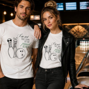Camiseta Diversão Empinada de Boliche