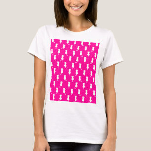 Camiseta Diversão Felina para Sempre Gatos Caprichosos Fúcs