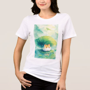 Camiseta Diversão Flutuante do Hamster