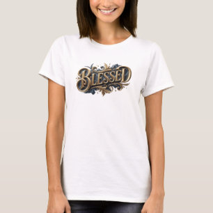 Camiseta Diversão & Funky BLESSED Criação Personalizada