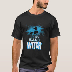 Camiseta Diversão Halloween Orud Idaho Witchy Vibs T Shi