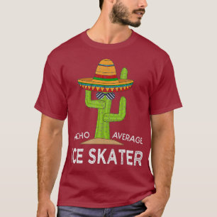 Camiseta Diversão Hilariant Ice Skating Memória Dizendo Gel