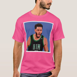 Camiseta Diversão Jayson Tatum Him Retrato