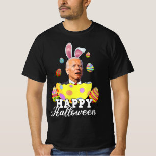 Camiseta Diversão Joe Biden Happy Halloween Fusera Páscoa C