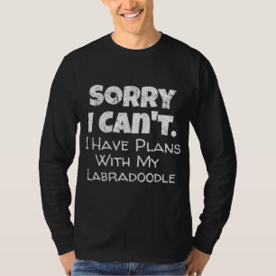 Camiseta Diversão Labradoodle Dog Cote - Dodle Lover - Humo
