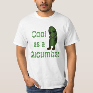 Camiseta Diversão Legal Como Um Pepino