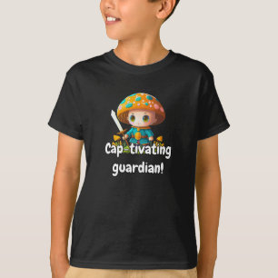 Camiseta Diversão Legal do Mushroom Guardian Melhor Na moda