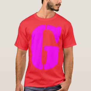Camiseta Diversão - Letra G alfabética Professor Kindergart