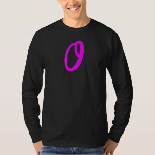 Camiseta Diversão - Letra O alfabeto Professor Kindergarten