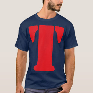 Camiseta Diversão - Letra T alfabeto Professor Jardim de In