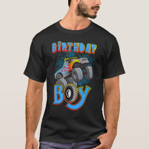 Camiseta Diversão Monstro do Carro de Passagem Aniversário