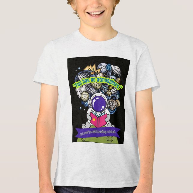 Camiseta Diversão não tem atmosfera (Frente)