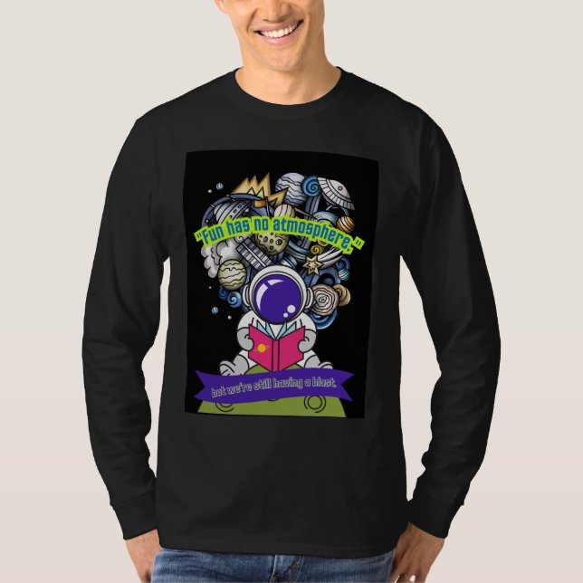 Camiseta Diversão não tem atmosfera (Frente)