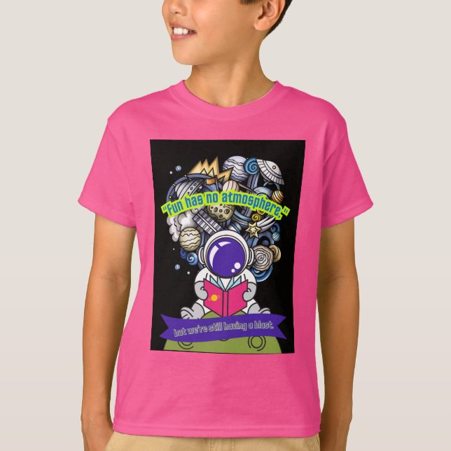 Camiseta Diversão não tem atmosfera (Frente)