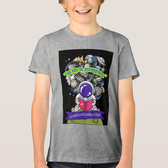 Camiseta Diversão não tem atmosfera (Frente)