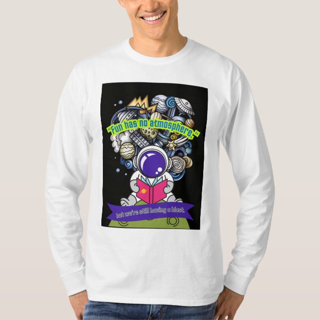 Camiseta Diversão não tem atmosfera (Frente)