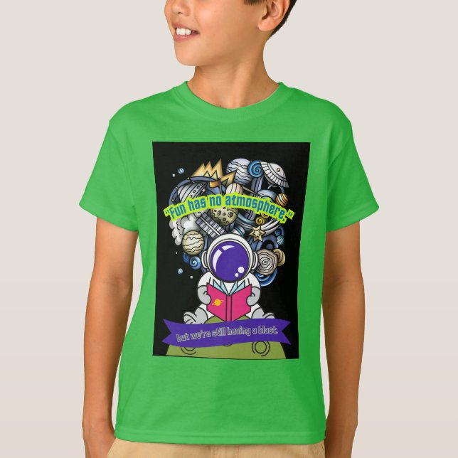 Camiseta Diversão não tem atmosfera (Frente)