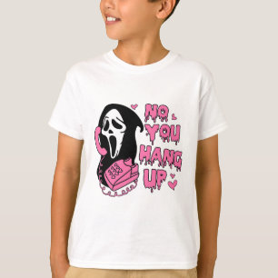 Camiseta Diversão Não Você Desligou Primeiro Fantasma Chama