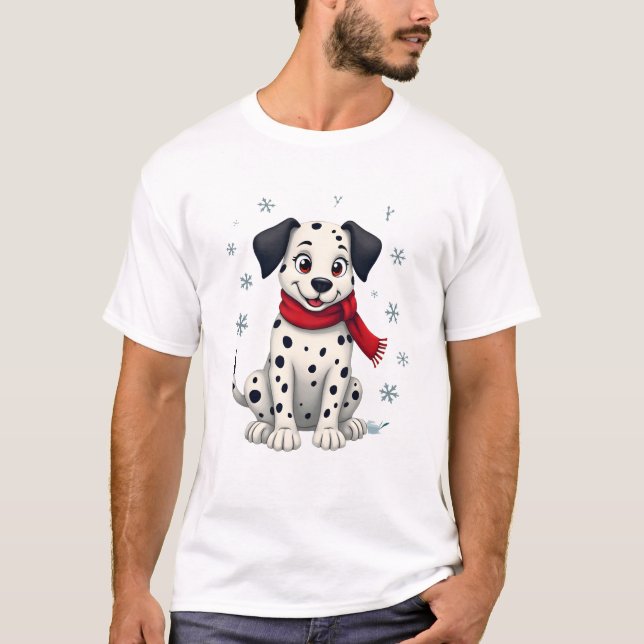 Camiseta Diversão Nevada Dalmata (Frente)