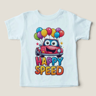 Camiseta 🚙 Diversão para Pequenos Motoristas para Diversão