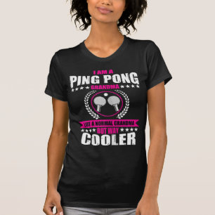 Camiseta Diversão Ping Pong Vovó Citação Mesa Tênis Esporte