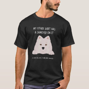 Camiseta Diversão Samoyed On It Dog Adot Compra 1